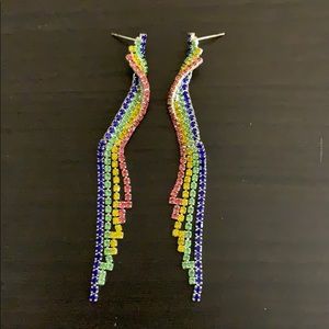 Rainbow earrings🌈🌈🌈🌈